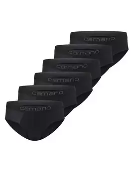 Трусы camano Slip 6er Pack, черный
