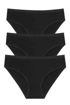 Трусы - Черный - Однотонный Newlilla, черный