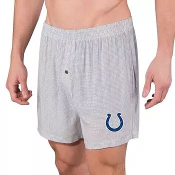 Трусы Concepts Sport Indianapolis Colts, серый