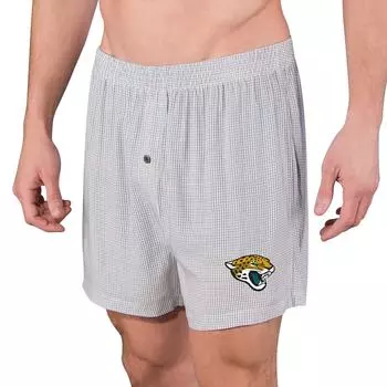 Трусы Concepts Sport Jacksonville Jaguars, серый