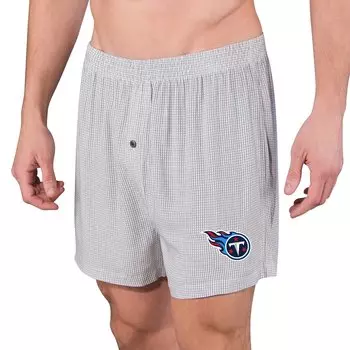 Трусы Concepts Sport Tennessee Titans, серый