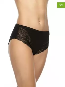 Трусы COTONELLA 2er Set, черный