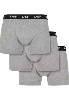Трусы DEF Boxer shorts, пятнистый серый