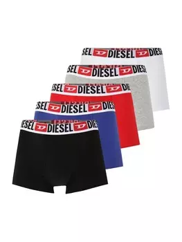 Трусы DIESEL Boxer shorts Damien, цвет royal blue/mottled grey/bright red/black/white