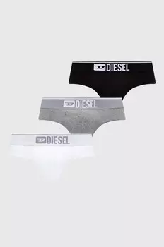 Трусы Diesel UMBR-ANDRETHREEPACK упаковка 3 шт, серый