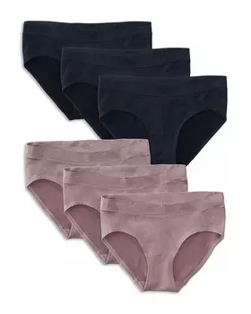 Трусы для беременных Ingrid & Isabel, 2 шт. в упаковке по 3 шт, мультиколор