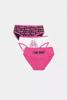 Трусы для девочек Coccodrillo 3 упаковки