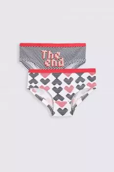 Комплект трусов Coccodrillo, 2 предмета, мультиколор