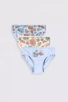 Комплект трусов Coccodrillo, 3 предмета, мультиколор