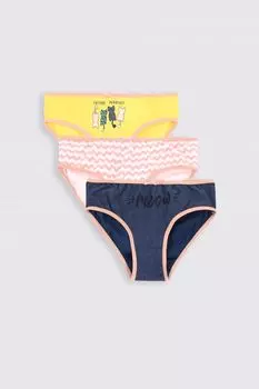 Комплект трусов Coccodrillo, 3 предмета, мультиколор