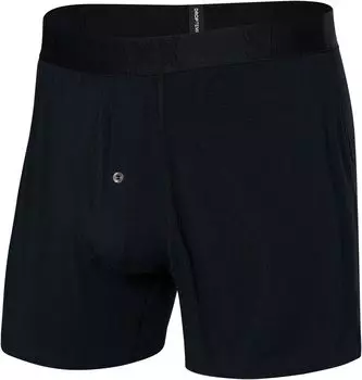 Трусы Droptemp Cooling Sleep Loose Boxer Fly SAXX UNDERWEAR, черный