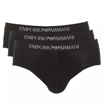 Трусы Emporio Armani 110824 3 units, черный