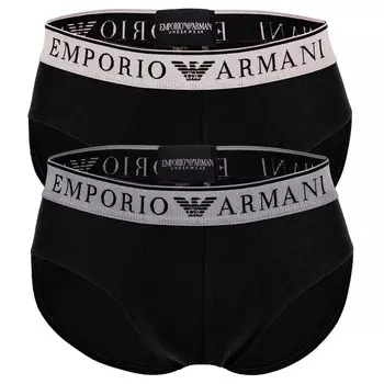 Трусы Emporio Armani 2er Pack, черный