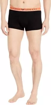 Трусы Emporio Armani Bold Monogram 3-Pack Brief, цвет Marine/Octanium/Mediterranean