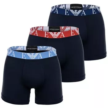 Трусы Emporio Armani Boxer shorts, цвет night blue/light blue