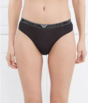 Трусы Emporio Armani Brasiliane, черный