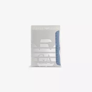 Трусы Emporio Armani Monogram средней посадки, синий