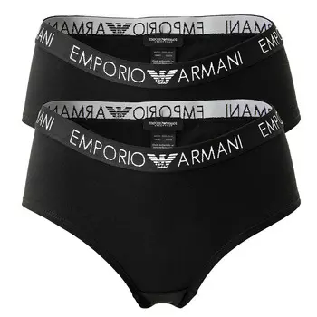 Трусы Emporio Armani Panty 2er Pack, черный