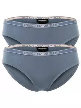 Трусы Emporio Armani Slip 2er Pack, синий