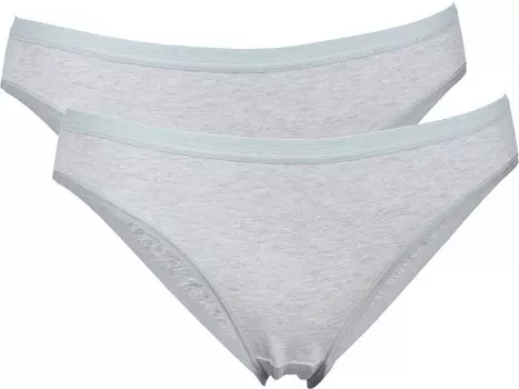 Трусы Erwin Mller Bikini 2er Pack, цвет hellgrau meliert