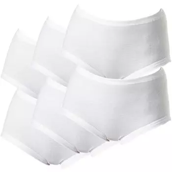 Трусы Erwin Mller Taillen im 6er Pack, белый