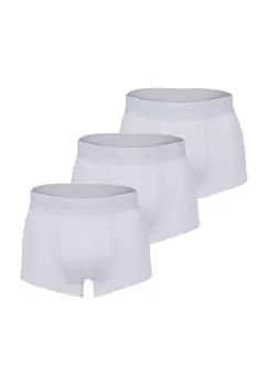 Трусы Essentials короткие, 3 шт., пояс с логотипом, мужские Marc O'Polo, белый