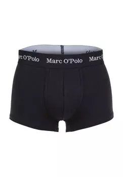 Трусы Essentials короткие, 3 шт., пояс с логотипом, мужские Marc O'Polo, черный