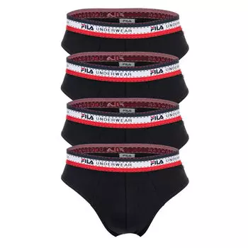 Трусы Fila 4er Pack, черный