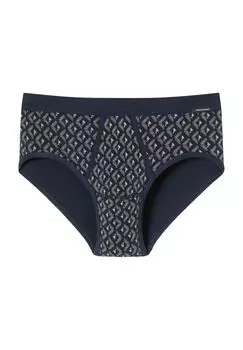 Трусы Fine Interlock, эластичный пояс, прочные, мужские SCHIESSER, цвет Braungrau