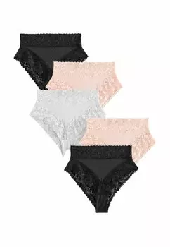 Трусы FLORAL 5 PACK Next, черный