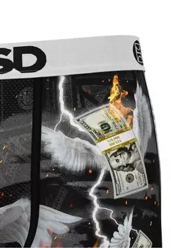Трусы FLY MONEY PSD, черный