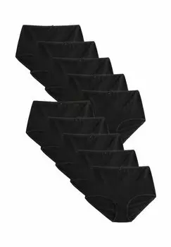 Трусы FULL KNICKERS 10 PACK Next, черный