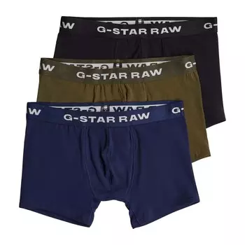 Трусы G-STAR Boxer shorts, цвет dark blue/olive/black