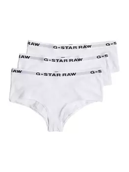 Трусы G-Star Raw Slip 3er Pack, белый