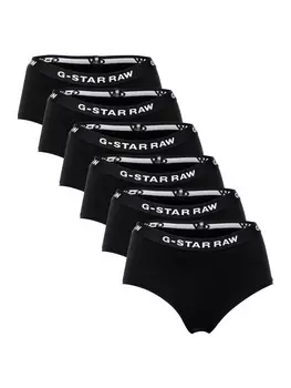 Трусы G-Star Raw Slip 6er Pack, черный