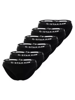 Трусы G-Star Raw Slip 6er Pack, черный