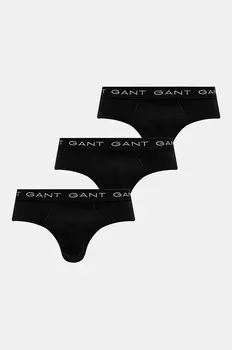 Трусы Gant, 3 шт, черный