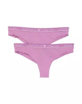 Трусы Giorgio Armani, лиловый