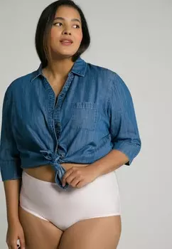 Трусы GROSSE GRSSEN 2ER-PACK NADELSTREIFEN HHER GESCHNITTEN Ulla Popken, светло-розовый