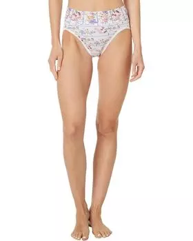 Трусы Hanky Panky Printed Cotton French Brief, цвет Flower Crown