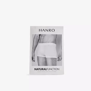 Трусы Hanro Mid-Rise с фирменной вставкой, черный
