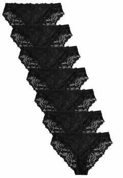 Трусы HIGH FIT - ULTIMATE COMFORT 7 PACK Next, черный