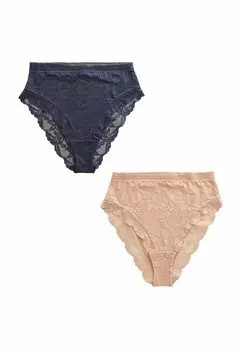 Трусы HIGH RISE FIT - KNICKERS 2 PACK Next, бежевый
