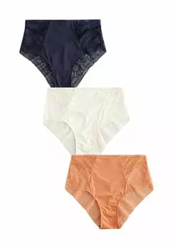 Трусы HIGH RISE - FLORAL 3 PACK Next, оранжевый