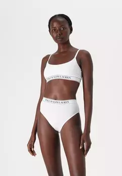 Трусы HIGH WAIST TANGA Polo Ralph Lauren, белый