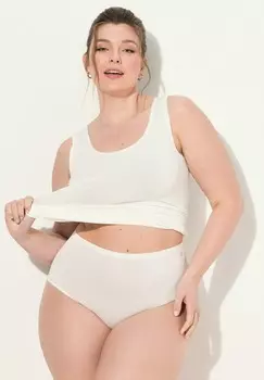 Трусы HIGHWAIST Ulla Popken, белый