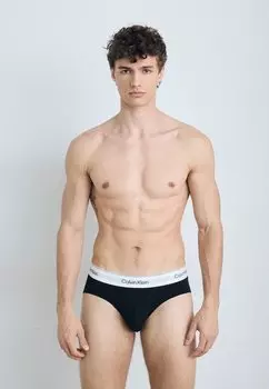 Трусы HIP 3 PACK - ICON STRETCH Calvin Klein Underwear, черный