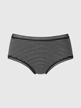Трусы-Хипхаггеры в полоску Uniqlo, черный