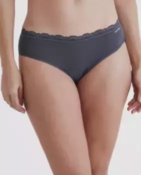 Трусы хипстер MF STRETCH W LACE Calvin Klein, тёмно-синий