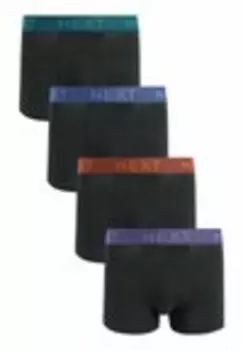 Трусы HIPSTERS FOUR PACK Next, черный